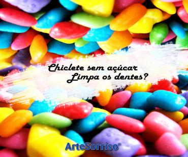 Chiclete sem açúcar ajuda a limpar os dentes ?