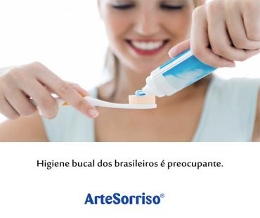 Higiene bucal dos brasileiros é preocupante